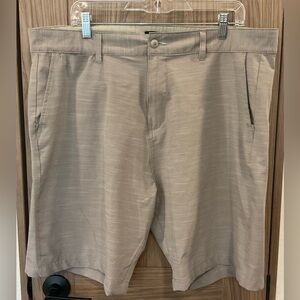 Iron Eagle Mens Gray Golf Shorts Size 40